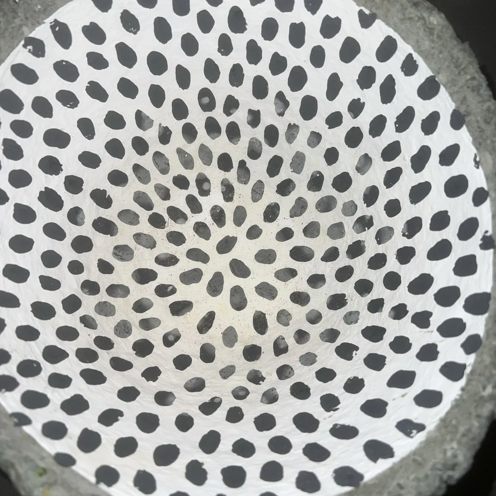 Artisan Hand Made Organic Paper Mache Bowl